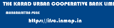 THE KARAD URBAN COOPERATIVE BANK LIMITED  MAHARASHTRA PUNE    ifsc code